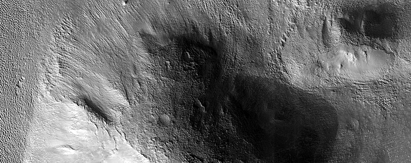 Hills in Phlegra Montes
