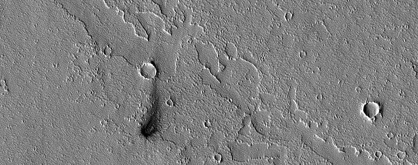 Candidate Recent Impact Site