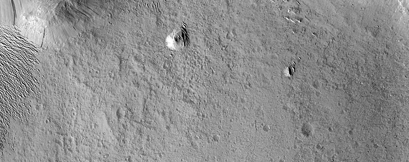 Terrain Southwest of Nicholson Crater