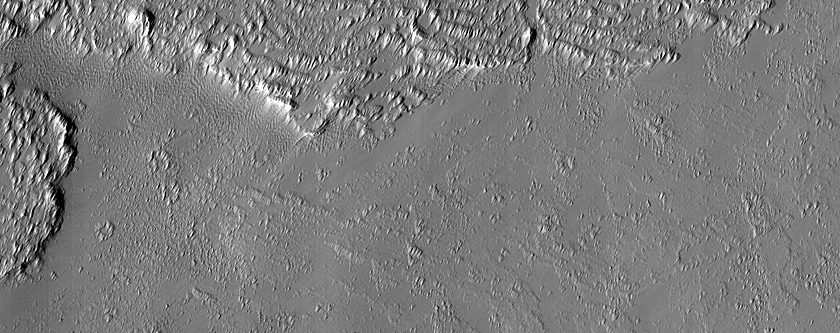 Candidate Recent Impact Site