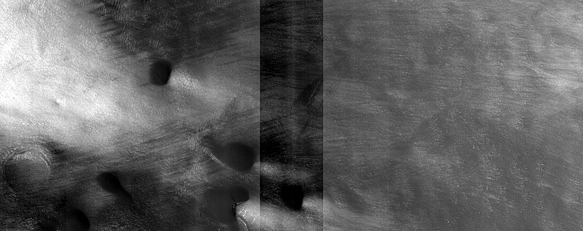 Dune Monitoring in Mie Crater