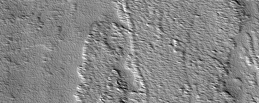 Candidate Recent Impact Site