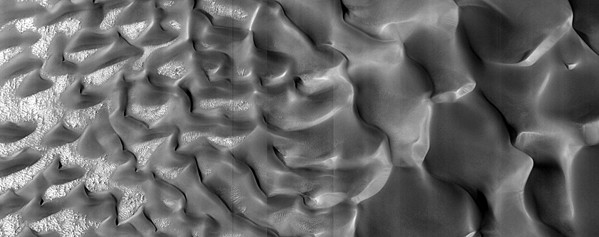 Complex Dune in Thaumasia Region