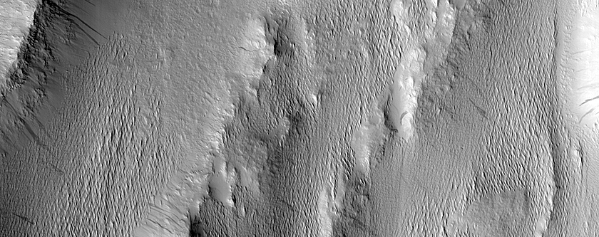 Terraced Crater Rim