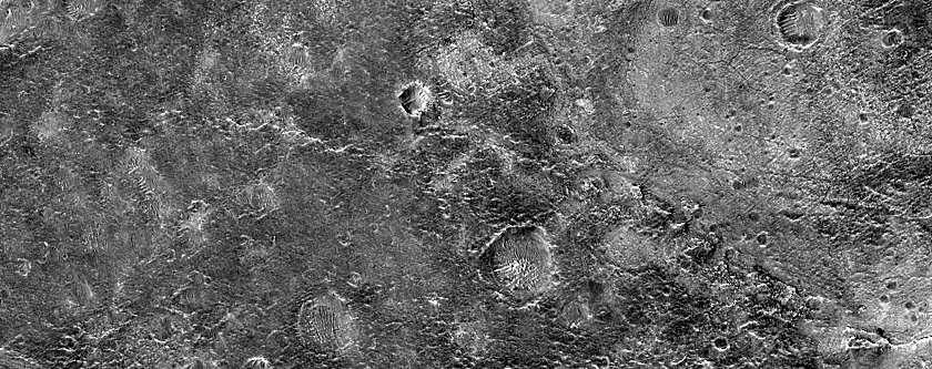 Ridges in Noachis Terra