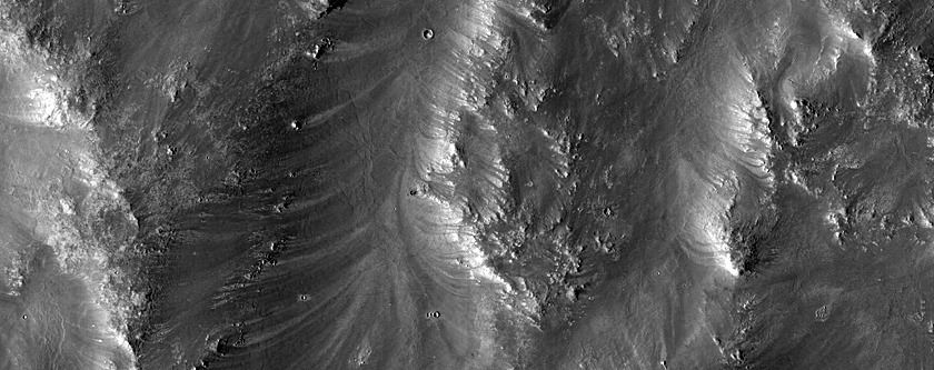 Flow near Claritas Rupes