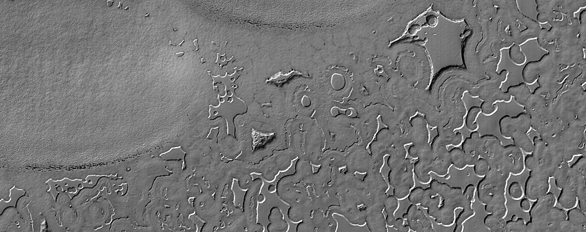 South Polar Residual Cap Site