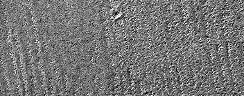 Change Detection in Crater