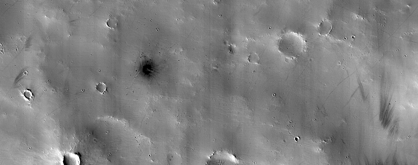 Candidate Recent Impact Site