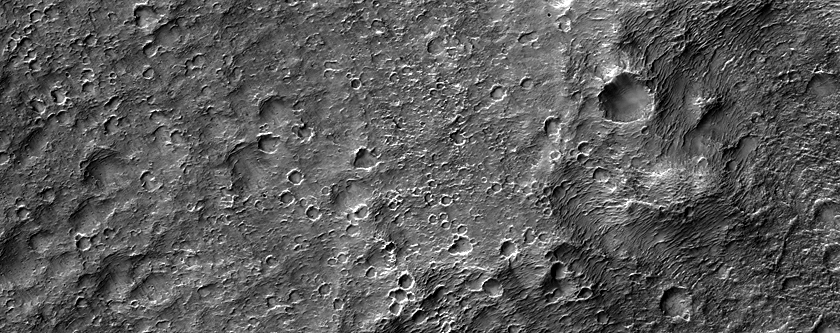 Terrain South of Memnonia Fossae