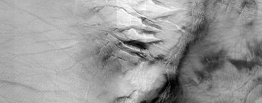Monitor Slopes in Hellas Planitia