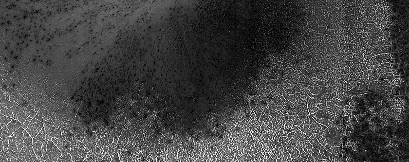 Mound in South Polar Region