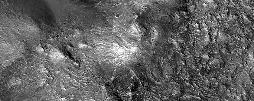 Central Uplift of Crater