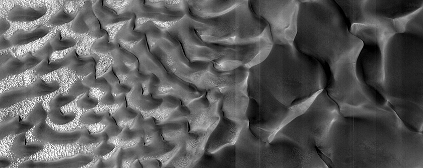 Complex Dune in Thaumasia Region