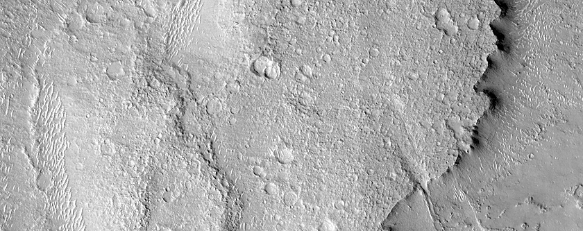Flow Margin in Meridiani Planum