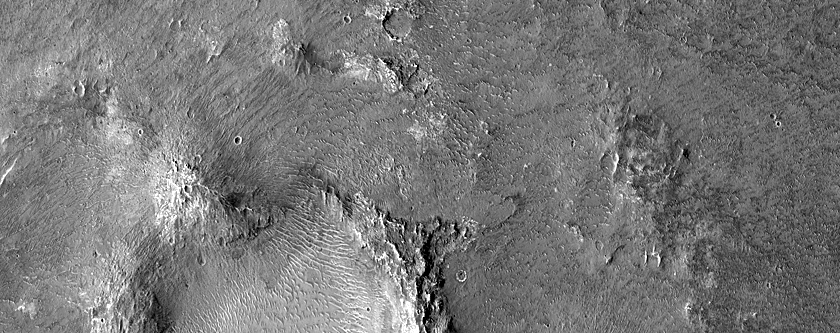 Holden Crater and Eberswalde Crater Terrain Sample