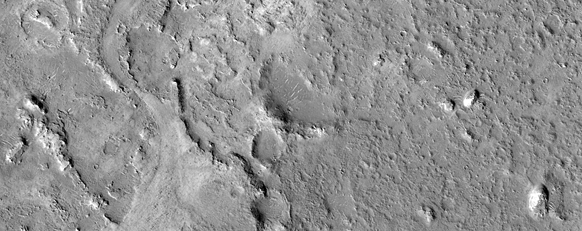 Sinuous Ridge in Arabia Terra