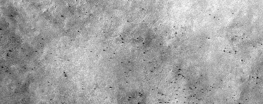 Seasonal Activity near Mellish Crater