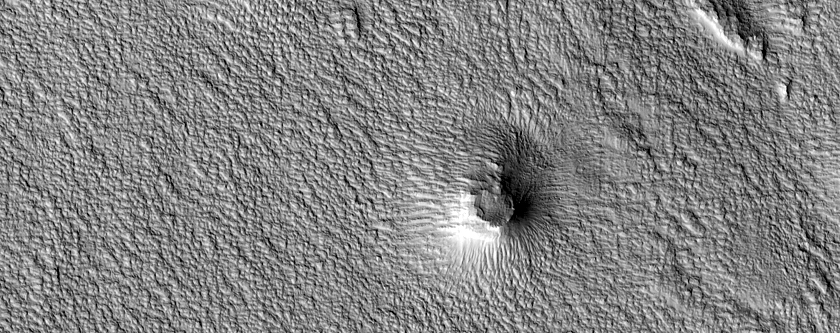 Portion of Giant Lobe off North Side of Pavonis Mons