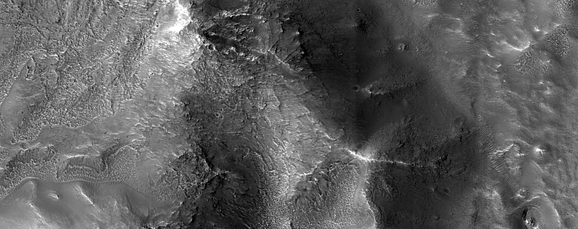 Hillslope Morphologies in Crater