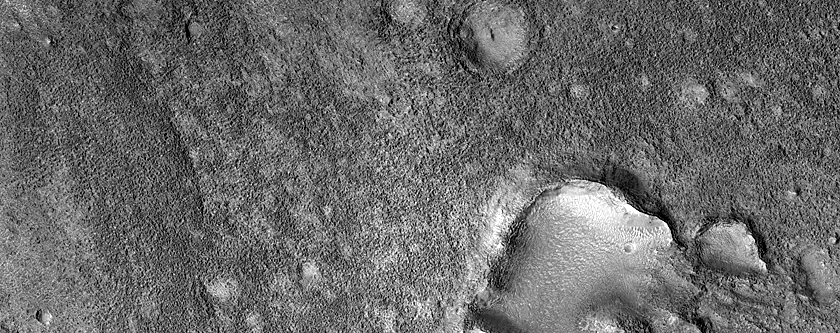 Possible Bamburg Crater Ejecta