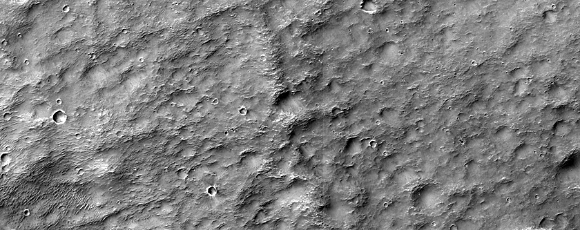 Terrain Southwest of Bernard Crater