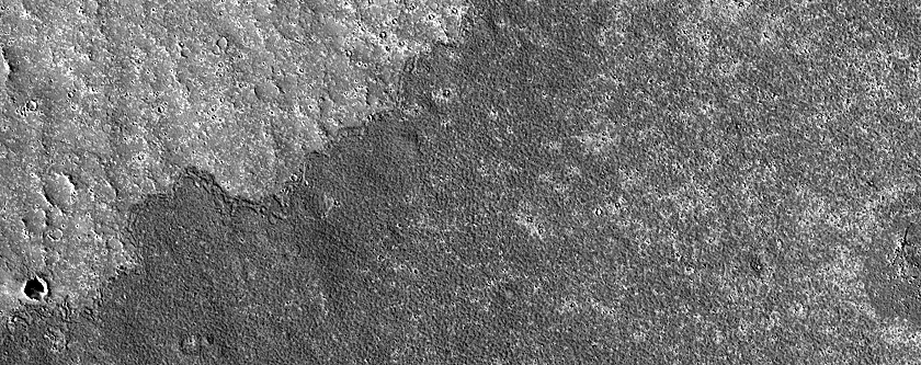 Lava Margins in Western Elysium Planitia
