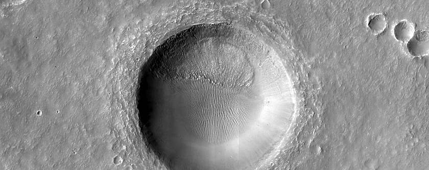 Terrain North of Vogel Crater