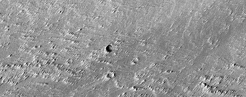 Pit on Arsia Mons