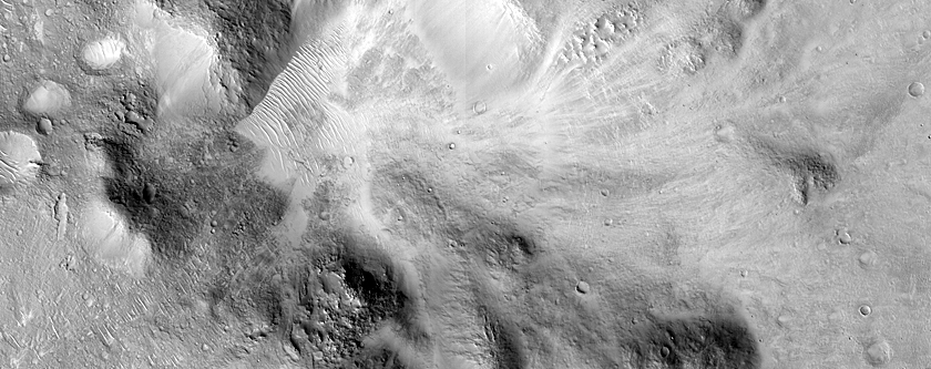 Central Pit of Impact Crater