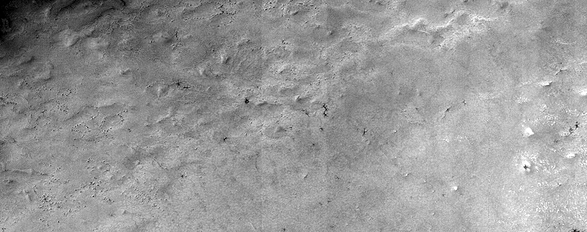 Monitoring New Impact Site in South Polar Layered Deposits