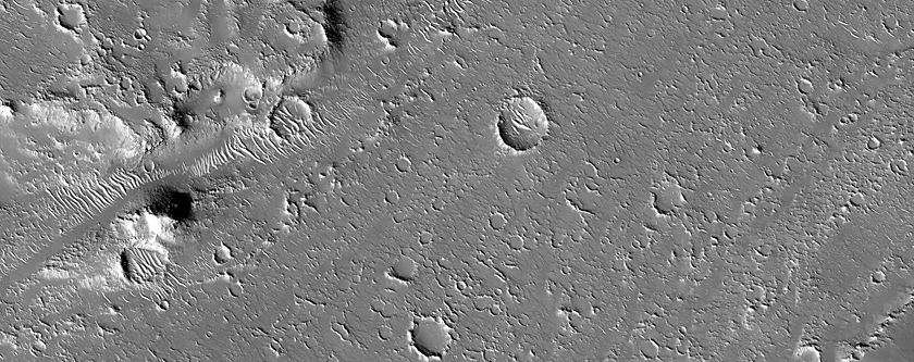 Terrain Sample near Granicus Valles