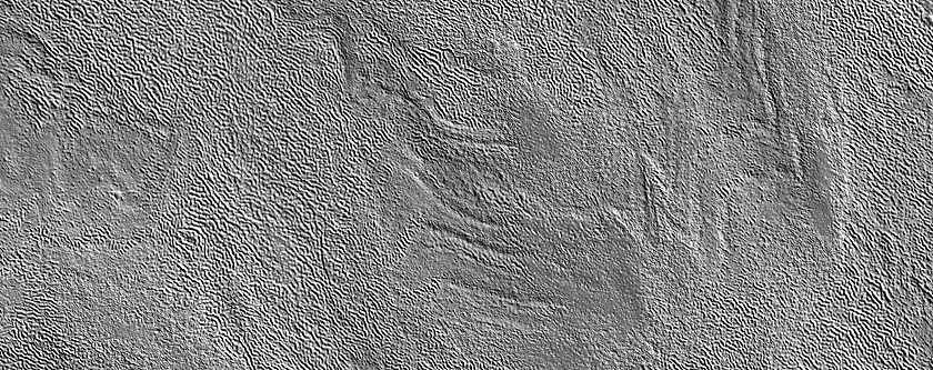 Flows on Crater Floor