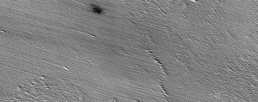 Candidate Recent Impact Site