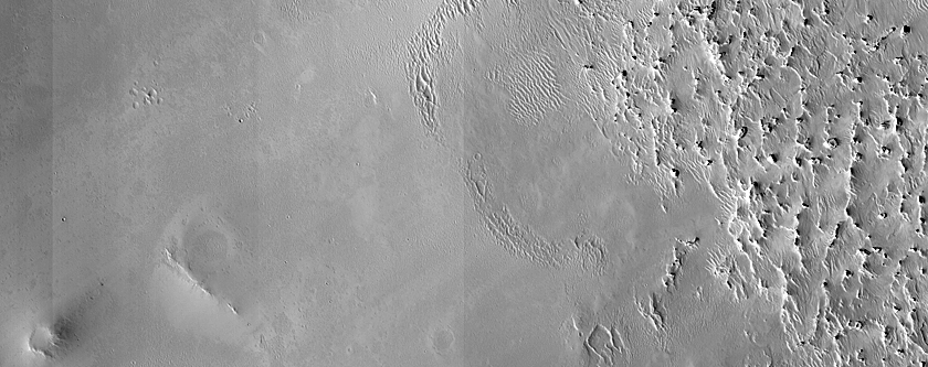 Inverted Fluvial Ridge with Complex Structure