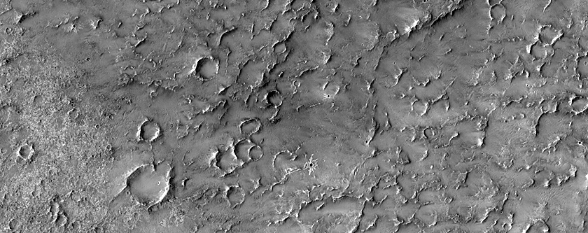 Terra Sirenum Albedo Boundary