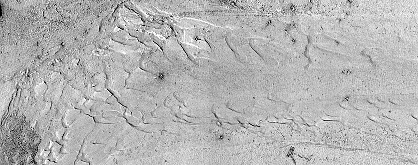 Lethe Vallis Features