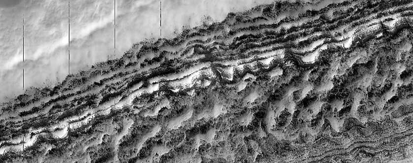 South Polar Residual Cap Intraseasonal Change Monitoring