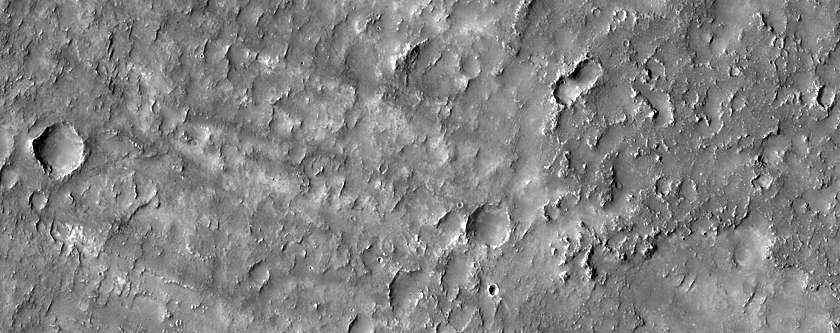 Cratered Terrain in Terra Sabaea