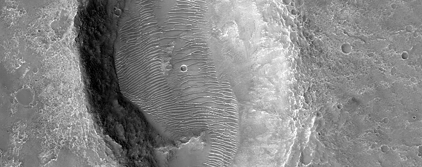 Pit in Solis Planum