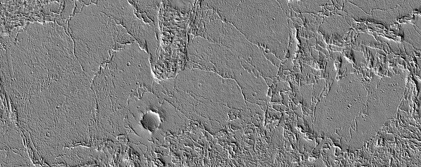 Amazonis Planitia Lava Flows