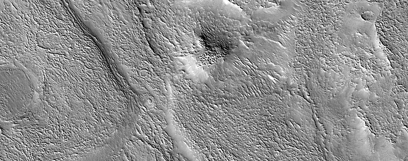 Layers Exposed in Coloe Fossae