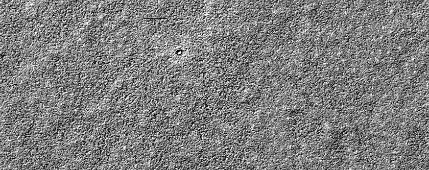 Monitoring New Small South Polar Layered Deposits Crater