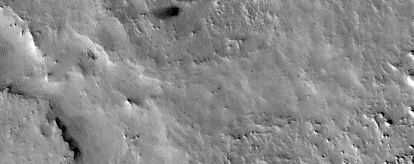Candidate Recent Impact Site