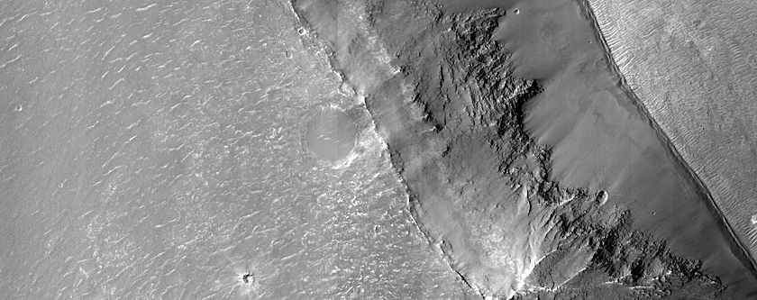 Possible Phyllosilicate Exposure in Nirgal Vallis