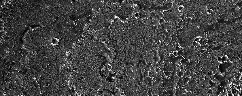 Inflated Lava Flows in Daedalia Planum