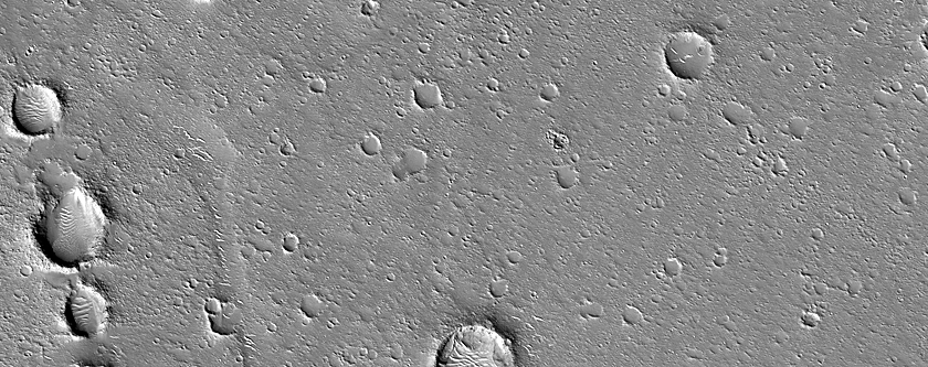 Candidate Recent Impact Site