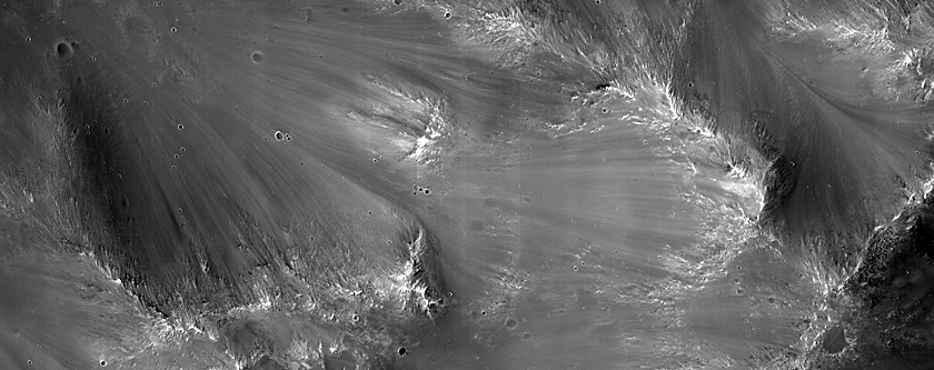 Basin Rim in Terra Tyrrhena