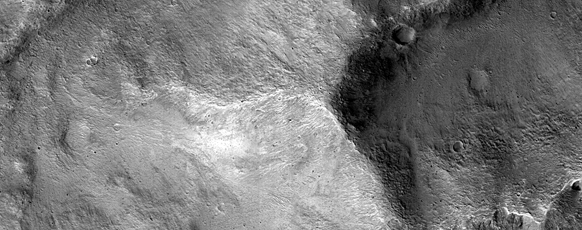 Stepped Delta in Dukhan Crater