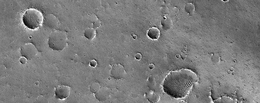 Kasei Valles and Terrain to South